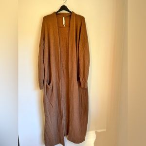 ISO - The Group by Babaton Floor Length Duster Cardigan